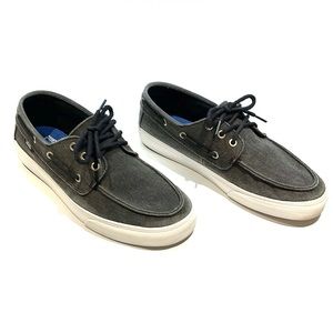 Vans Boat Shoes Ultracush Men US Size 10 GRAY EXCELLENT SHAPE
